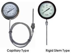 Mercury Filled Temperature Gauge