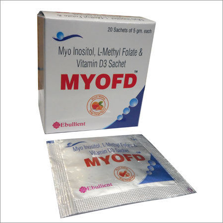 Myo Inositol, L-Methyl Folate & Vitamin D3 Sachet