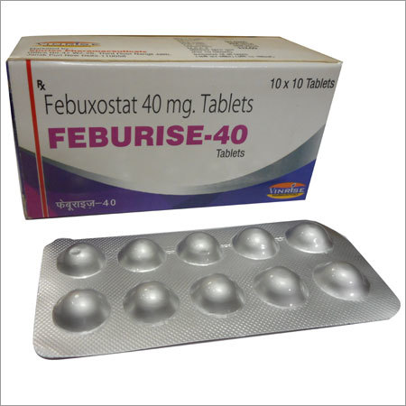 Febuxostat 40mg. tablets