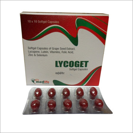 Lycopene Soft Gel Capsules