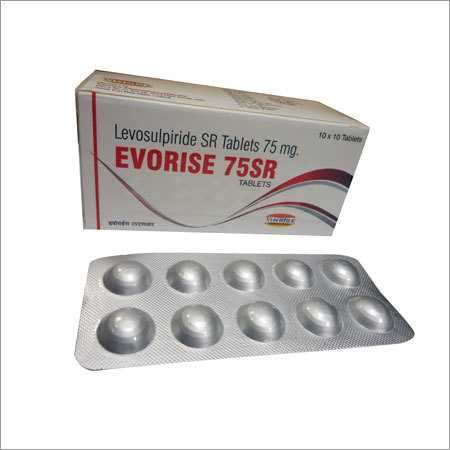Levosulpiride SR Tablets 75 mg.