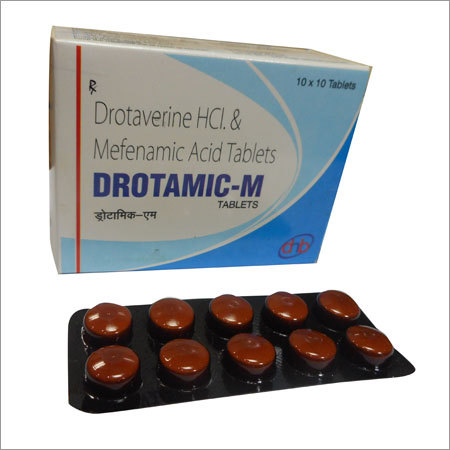 Drotaverine HCI .& Mefenamic Acid Tablets