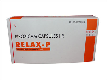 Piroxicam Capsules 20 Mg Generic Drugs