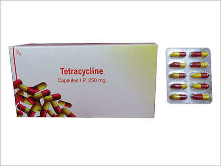 Tetracycline Capsules - 250 mg I.P. | Red-Yellow Size 2, Broad Spectrum Antibiotic, Immediate Action