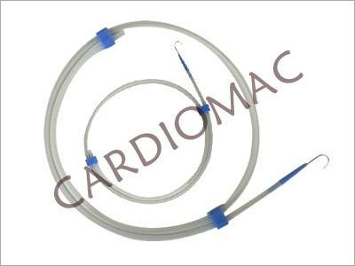 Blue And Transparent Guide Wire Uncoated