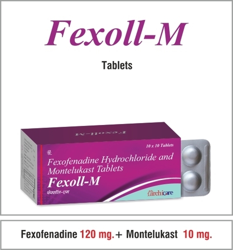 Fexofenadine 120 +Montelukast 10