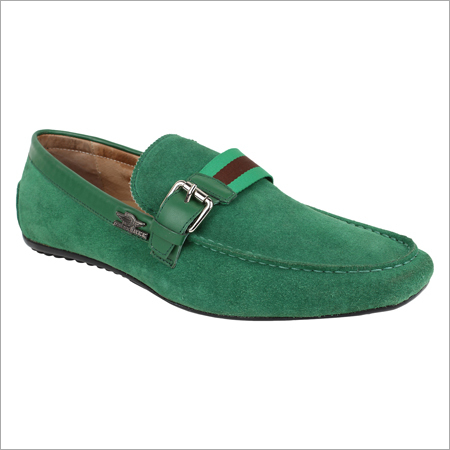 Green Stylish Mens Loafers
