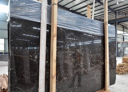 Brown St. Laurent Marble - 800x800mm, 17mm Thickness, Polished Finish | Elegant Appearance, Striking Pattern, Crack Resistant