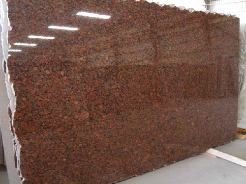 Carmen Red Granite - Square Polished Slabs, Customized Thickness 10-15mm | Moisture Resistant, Majestic Appearance for Flooring and Countertops