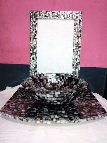 Black Agate Wash Basin Solid Surface