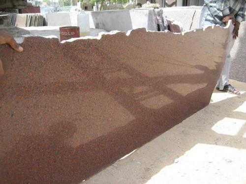 Jhansi Red Granite - Thickness 15-20 mm, Polished Surface Finish | Crack-Resistant, Stylish Red Color, Ideal for Flooring & Countertops