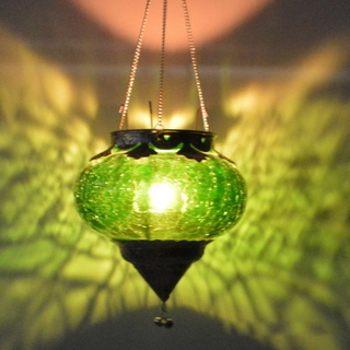 Glass Hanging Lantern By DLITE CRAFTS