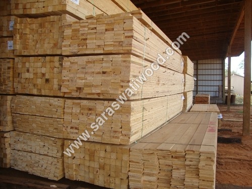 Strong And Heavy Southern Yellow Pine Wood