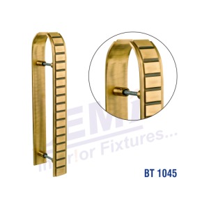 Laser S.S. + Wood Glass Door Handle