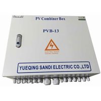 Dc Junction Box - 1000 Volt, Ip65 Protection | Intelligent Solar Combiner Box With Lightning Protection And Abb Output Circuit Breaker