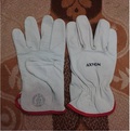 CHROME LEATHER HAND GLOVES
