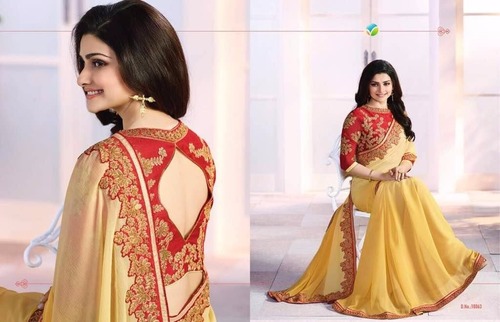 Embroidered Saree