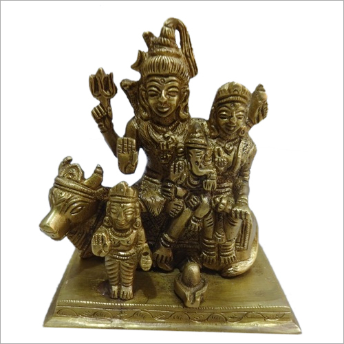 Shiv Parivar Brass Statue Use: Wedding Decoration