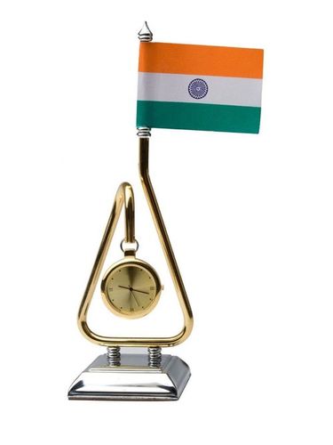 Desktop Flag With Watch