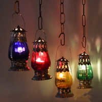 Glass Candle Lamp - Glass Material, Height 17 cm, Diameter 9 cm | Fluorescent Light Source, Customizable Finishes and Designs, Meticulous Craftsmanship
