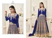Silk Party Wear Anarkali Suit