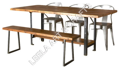 Industrial Style Dining Set