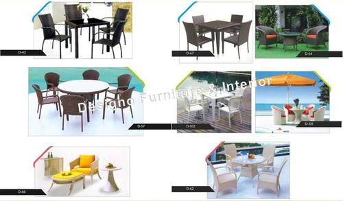 Garden Table With Chairs