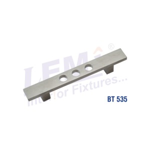 Cabinet Handle - Zinc Alloy, 120x25mm, Brushed Nickel | Durable Material, Easy Installation, Modern Design