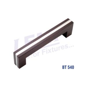 Cabinet Handle - Zinc Alloy, 120x30x25 mm, Dark Brown, 96mm Hole Centers | Durable Design, Easy Installation, Modern Style, Strong Grip, 1 Year Warranty