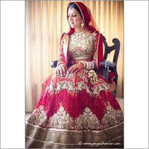 Ladies Wedding Lehengas Size: Small