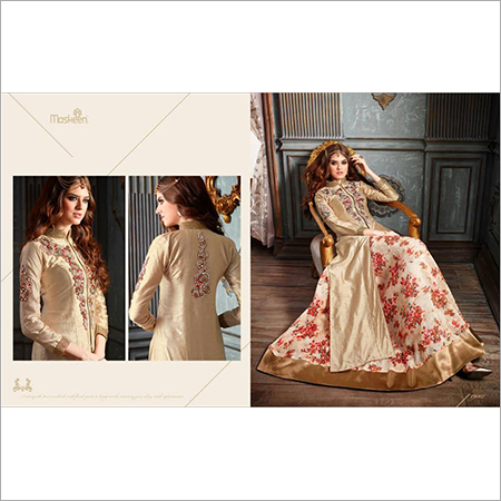 Printed Anarkali Suit