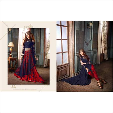 Lehnga Style Suit