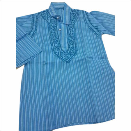 Lucknowi Chikankari Boys Kurta