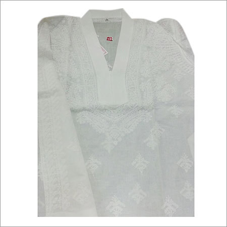 Chikankari White Kurta
