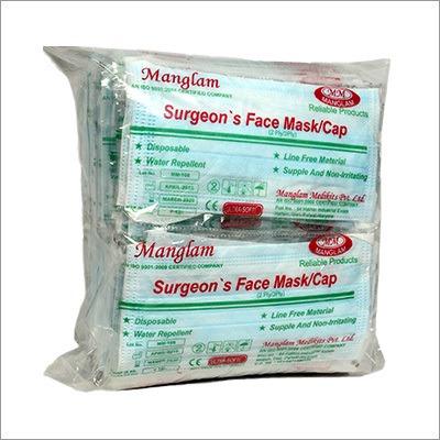 Sugeon's Face Mask Cap By MANGLAM MEDIKITS PVT. LTD.