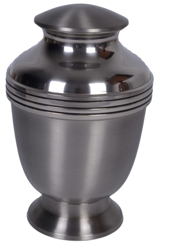 Gifts And Crafts Steel Matt Brass Urn