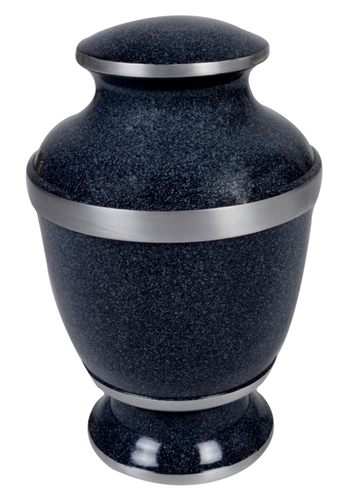 Gifts And Crafts Blue Patina Brass Urn