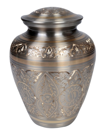 Gifts And Crafts Classy Pewter Brass Urn