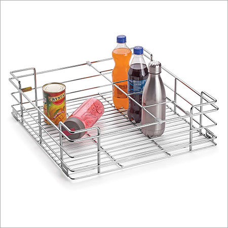 Stainless Steel Bottle Kitchen Basket