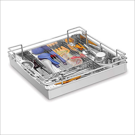 Perforated Cutlery Basket
