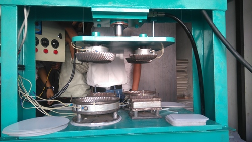 Semi Automatic Paper Dish Making Machine
