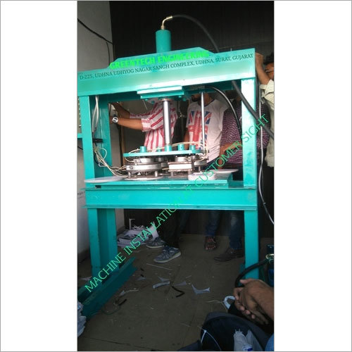 Double Die Hydraulic Paper Plate Making Machine