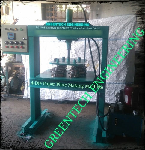 Green Disposable Paper Plate Making Machine