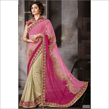 Embroidered Indian Sarees