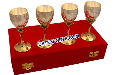 Wedding Handicraft Silver Wine Glass