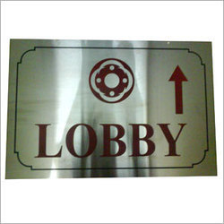SS Plate Sign
