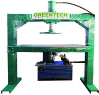Paper Plate Circle Cutting Machine - 16mm Cutting Thickness, 220v Power, Green Color, 300kg Weight | Plc Control System, Non-computerized Operation