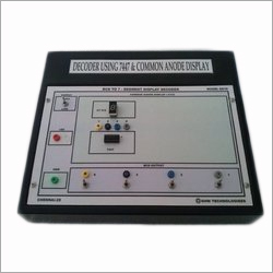 Decoder - Metal Cabinet, 27x17 cm, 2 kg | 7404 & 7406 ICs, +5V DC Power, LED Output, 230V AC Mains