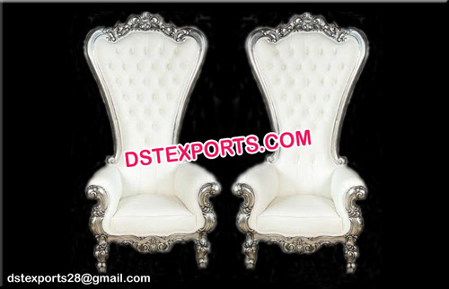Bollywood Wedding Silver Chairs
