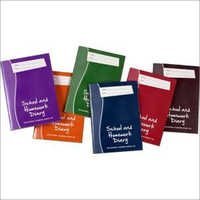 Homework Diary - High-quality Paper, Compact Size, Shiny Water-resistant Cover, Daily Use